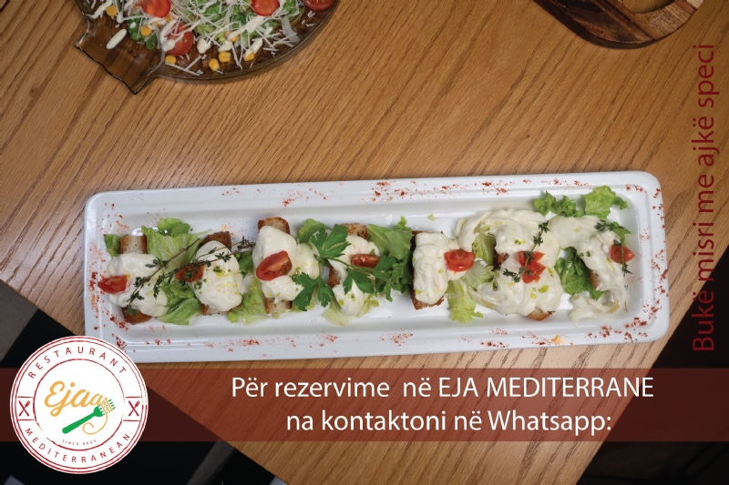 Buke misri me ajke speci nga Restorant EJA MEDITERRANE, rezervim restorant per darke afer qendres Tirane, rezervim tavoline restorant Tirane qender, darkë autentike kuzhine italiane Tirane qender, restorant italian Tirane qender rezervim