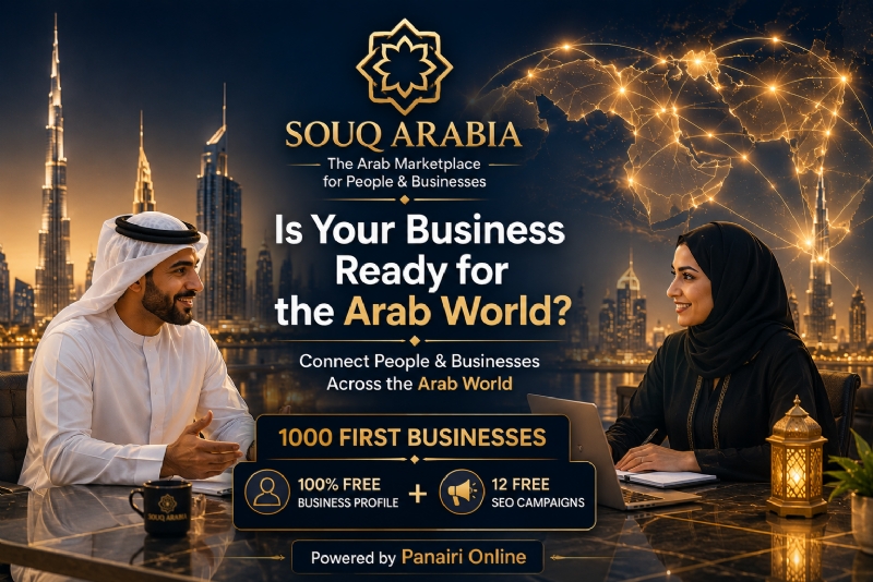Is Your Business Ready to Join the Network Connecting People and Businesses Across the Arab World with Souq Arabia?